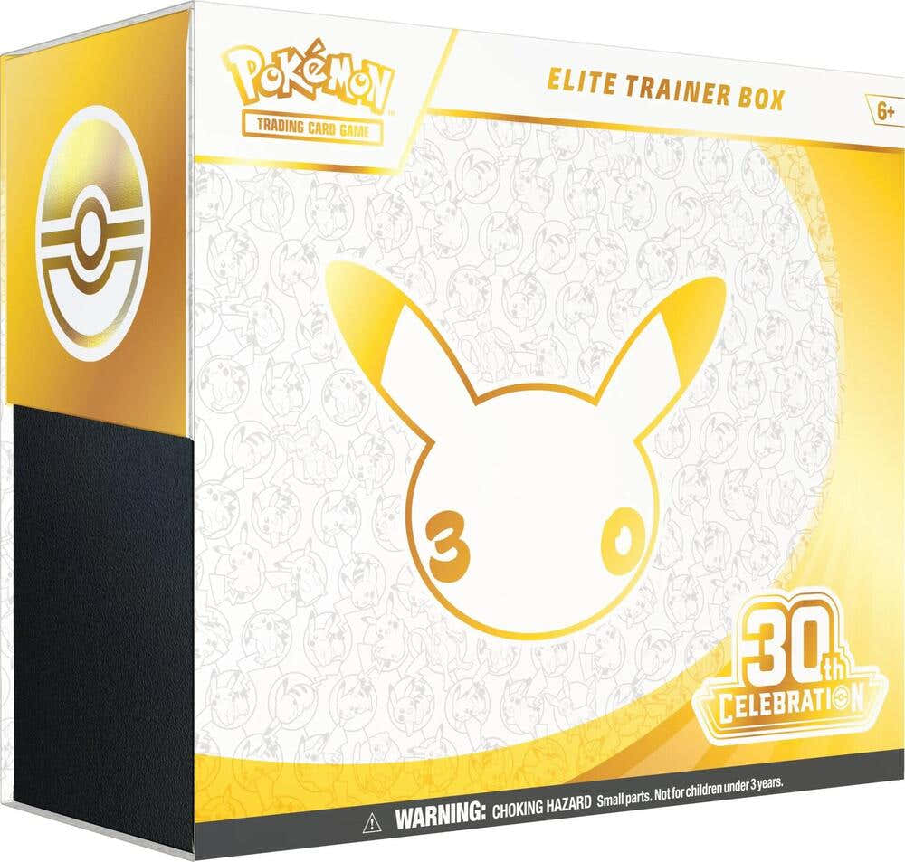 Pokemon 30th Celebration Elite Trainer Box | Gate City Games LLC
