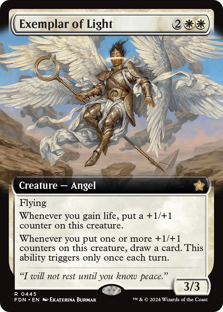 Exemplar of Light (Extended Art) [Foundations] | Gate City Games LLC
