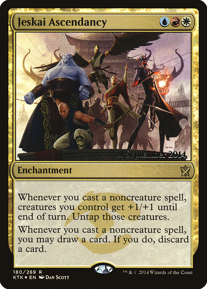 Jeskai Ascendancy [Khans of Tarkir Prerelease Promos] | Gate City Games LLC