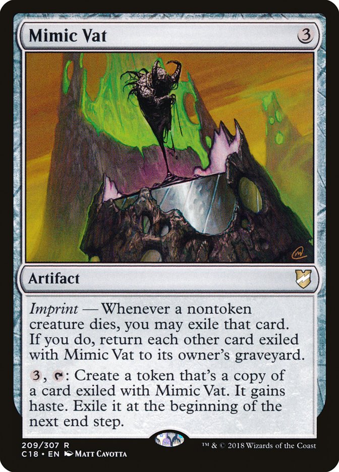Mimic Vat [Commander 2018] | Gate City Games LLC
