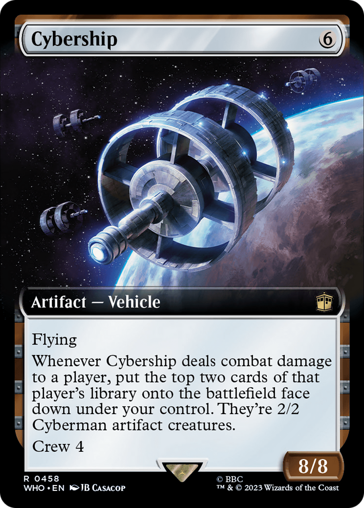 Cybership (Extended Art) [Doctor Who] | Gate City Games LLC