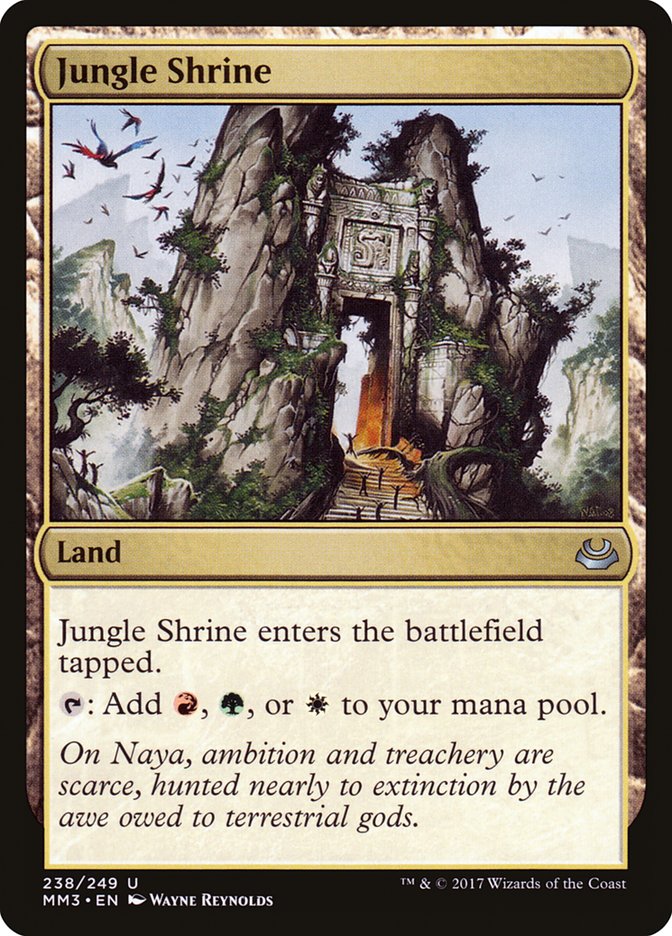 Jungle Shrine [Modern Masters 2017] | Gate City Games LLC