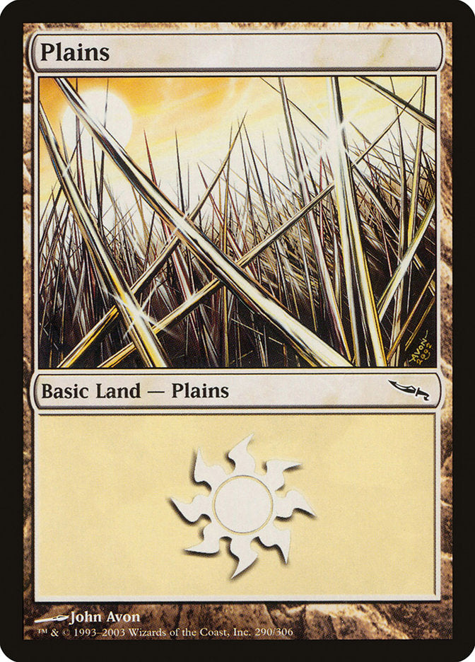 Plains (290) [Mirrodin] | Gate City Games LLC