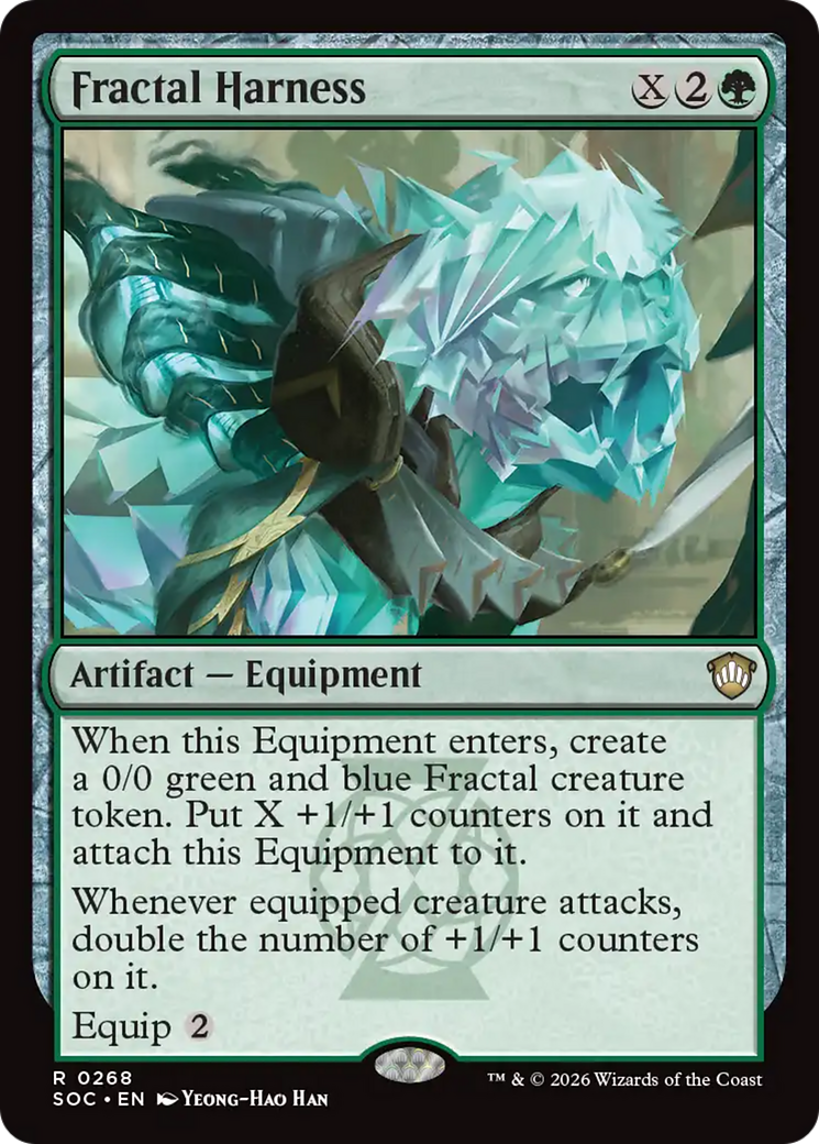 Fractal Harness [Secrets of Strixhaven Commander] | Gate City Games LLC