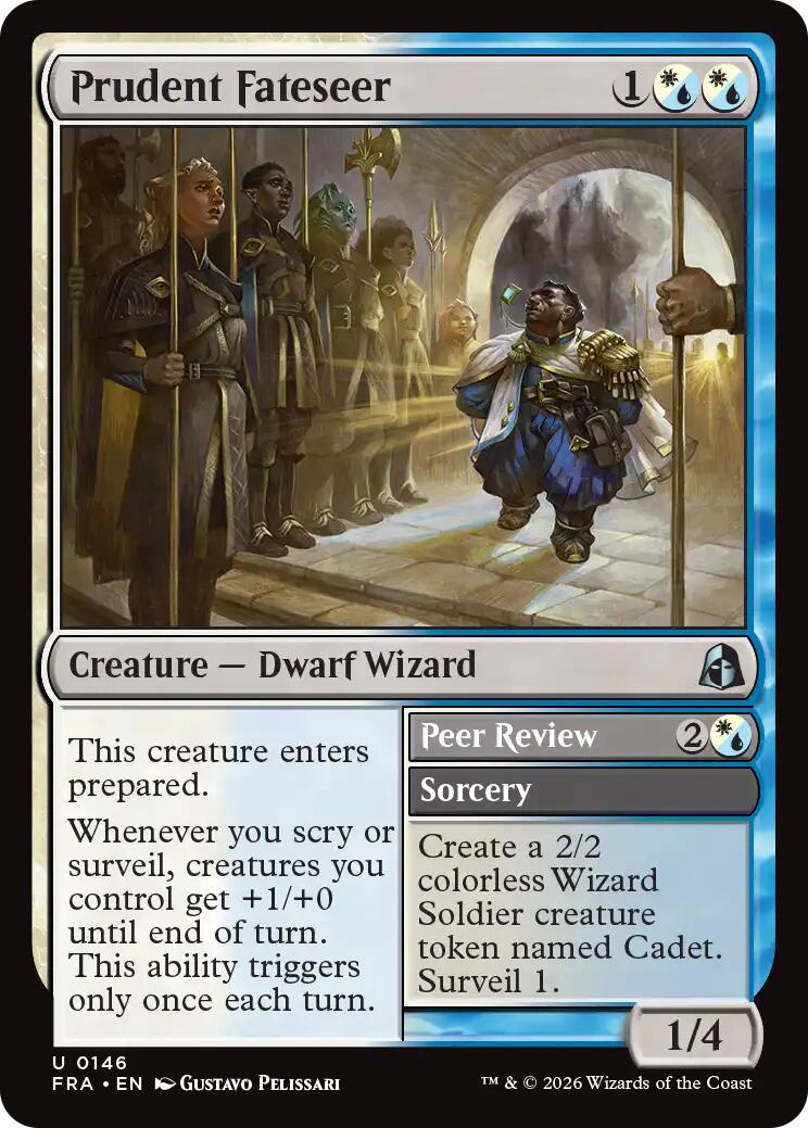 Prudent Fateseer // Peer Review [Reality Fracture] | Gate City Games LLC