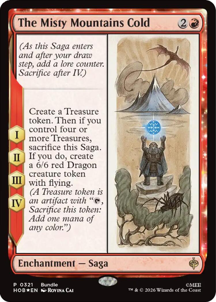 The Misty Mountains Cold [The Hobbit Promos] | Gate City Games LLC