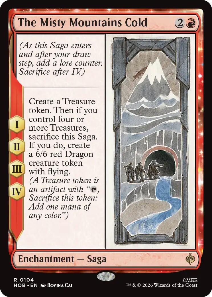 The Misty Mountains Cold [The Hobbit] | Gate City Games LLC