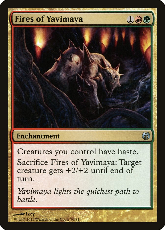 Fires of Yavimaya [Duel Decks: Heroes vs. Monsters] | Gate City Games LLC