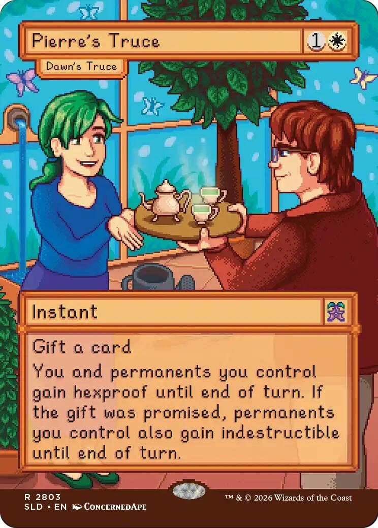 Pierre's Truce - Dawn's Truce [Secret Lair Drop Series] | Gate City Games LLC