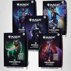 Foundations Starter Commander Decks | Gate City Games LLC