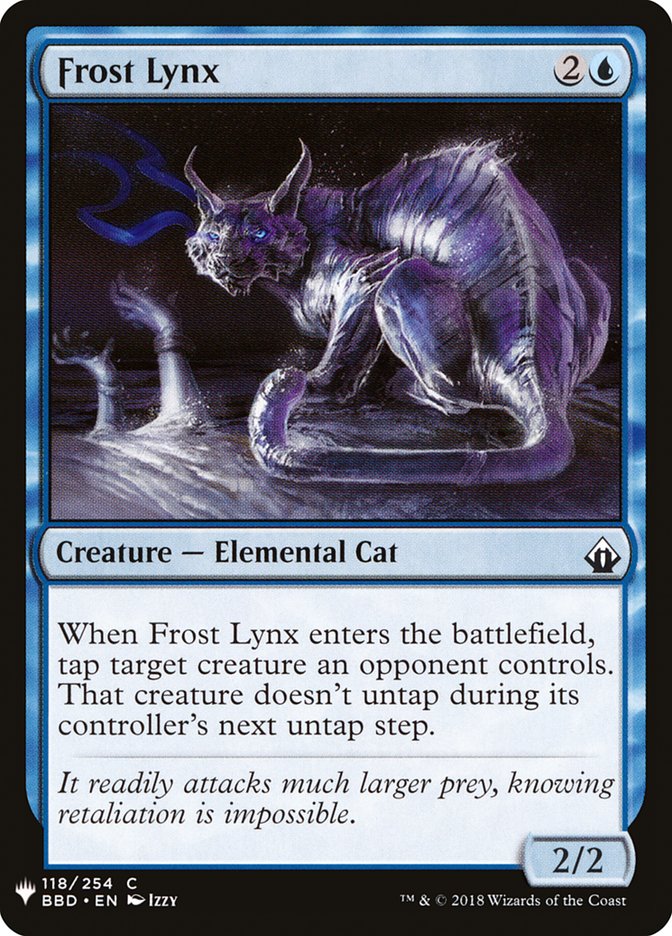 Frost Lynx [Mystery Booster] | Gate City Games LLC