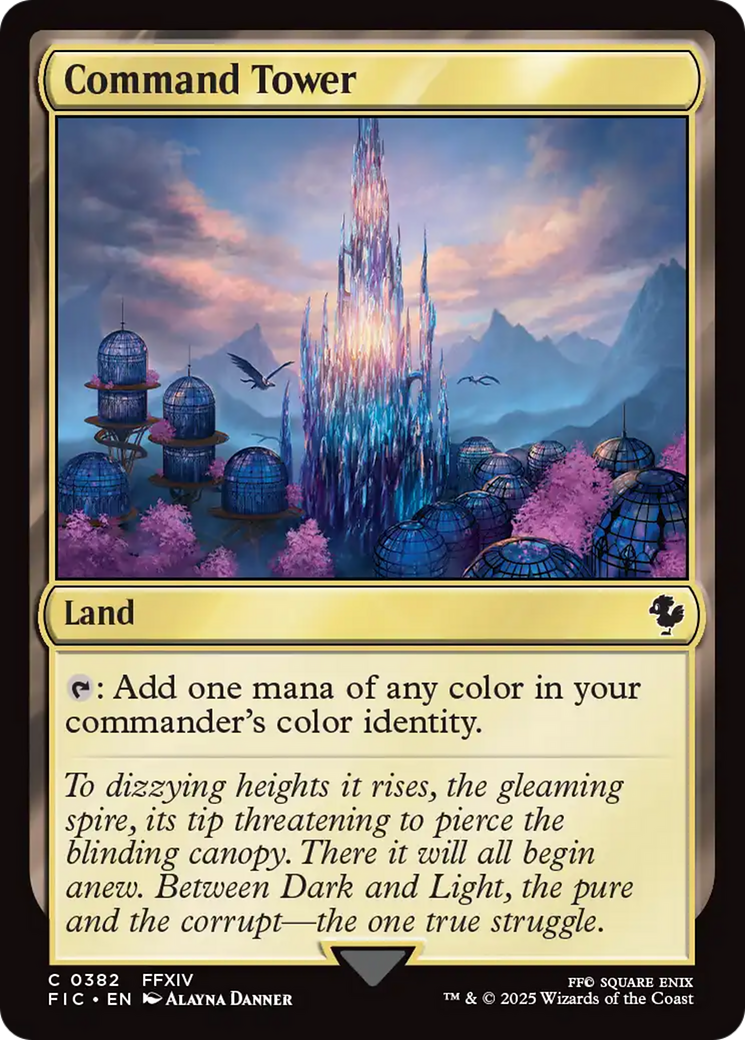 Command Tower (0382) [FINAL FANTASY Commander] | Gate City Games LLC