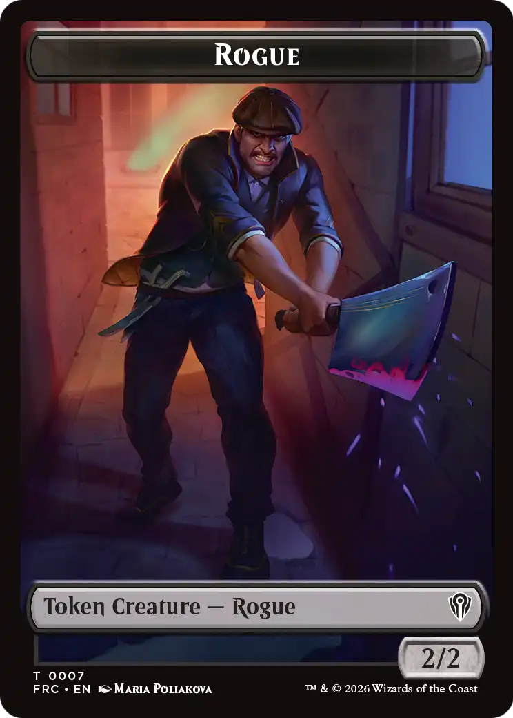 Insect // Rogue Double-Sided Token [Reality Fracture Commander Tokens] | Gate City Games LLC