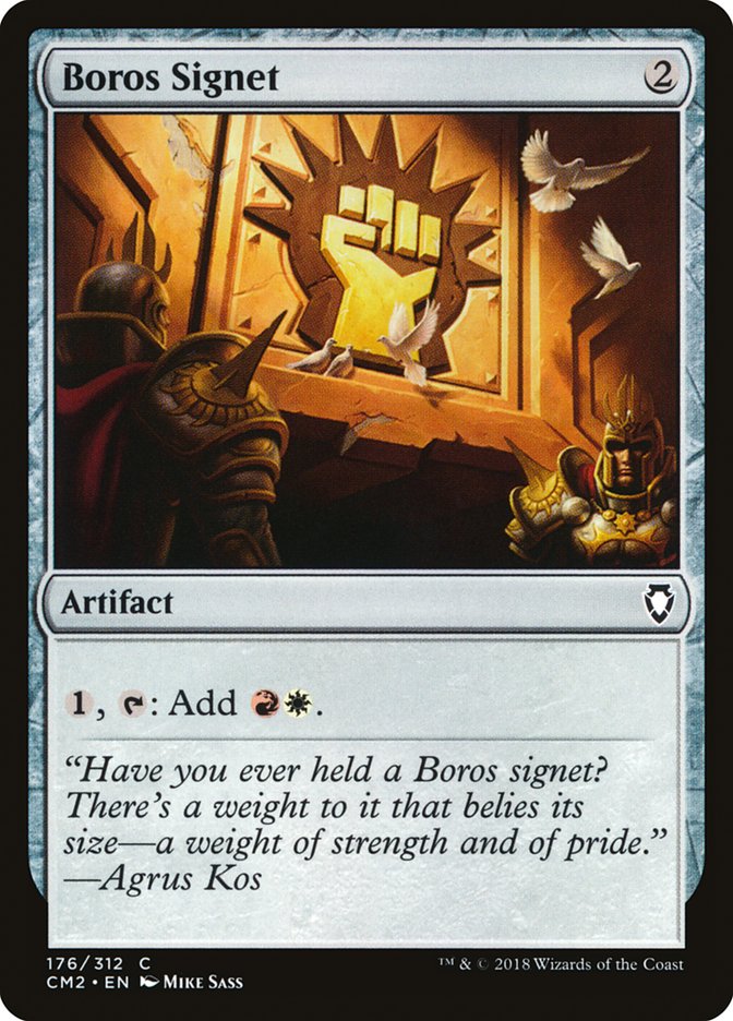 Boros Signet [Commander Anthology Volume II] | Gate City Games LLC