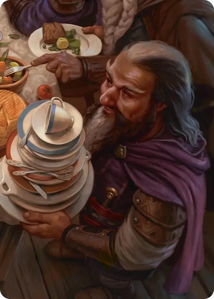 Ori, Plate Stacker Art Card (6/12) [The Hobbit Art Series] | Gate City Games LLC