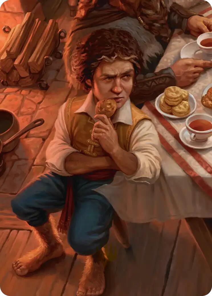 Bilbo, Fellow Conspirator Art Card (4/12) [The Hobbit Art Series] | Gate City Games LLC