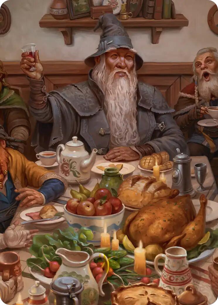 Gandalf, Party Guest Art Card (2/12) [The Hobbit Art Series] | Gate City Games LLC