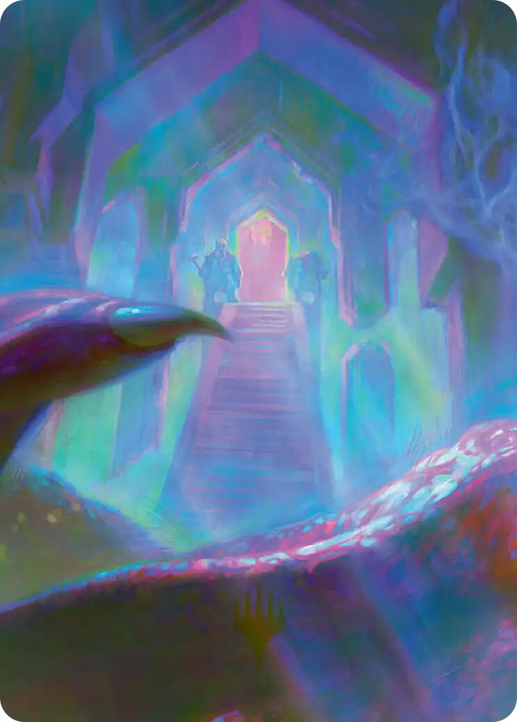 Dragon-Cursed Halls Art Card (8/12) [The Hobbit Art Series] | Gate City Games LLC