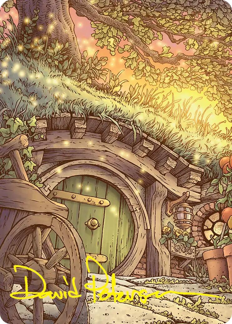 Plains (Summer) Art Card (Gold-Stamped Signature) [The Hobbit Art Series] | Gate City Games LLC