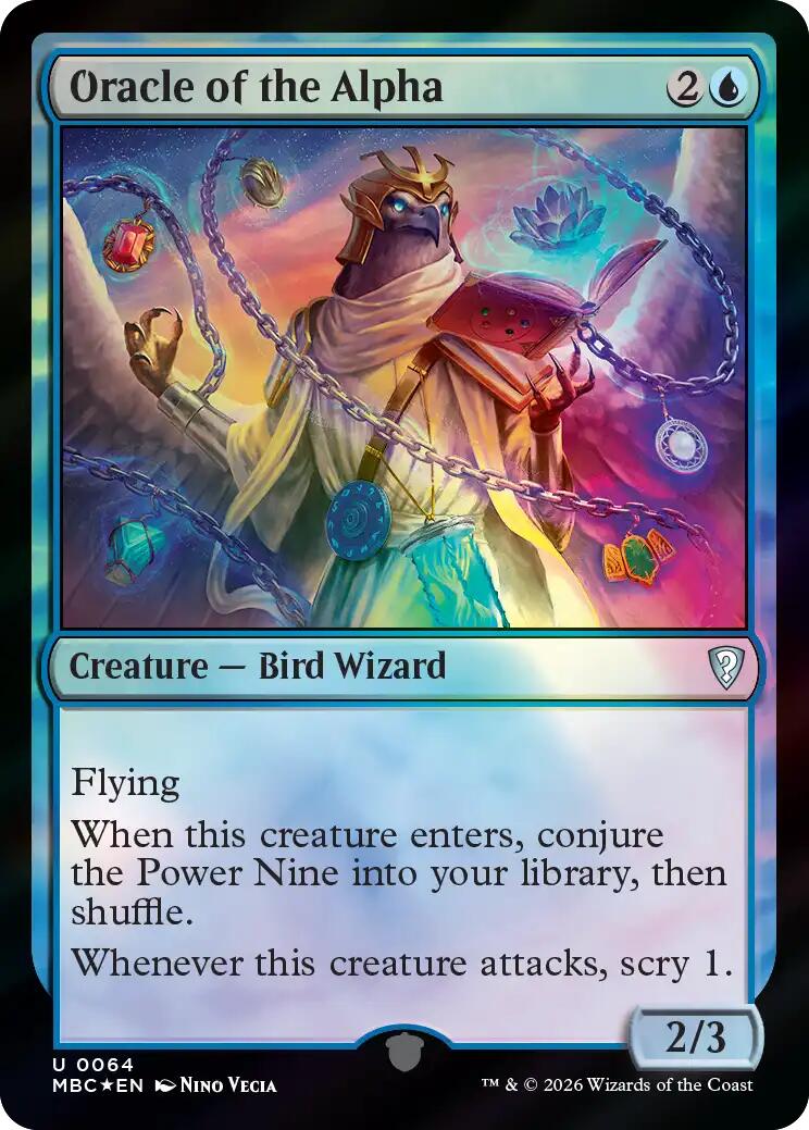 Oracle of the Alpha [Mystery Booster: Commander Edition] | Gate City Games LLC