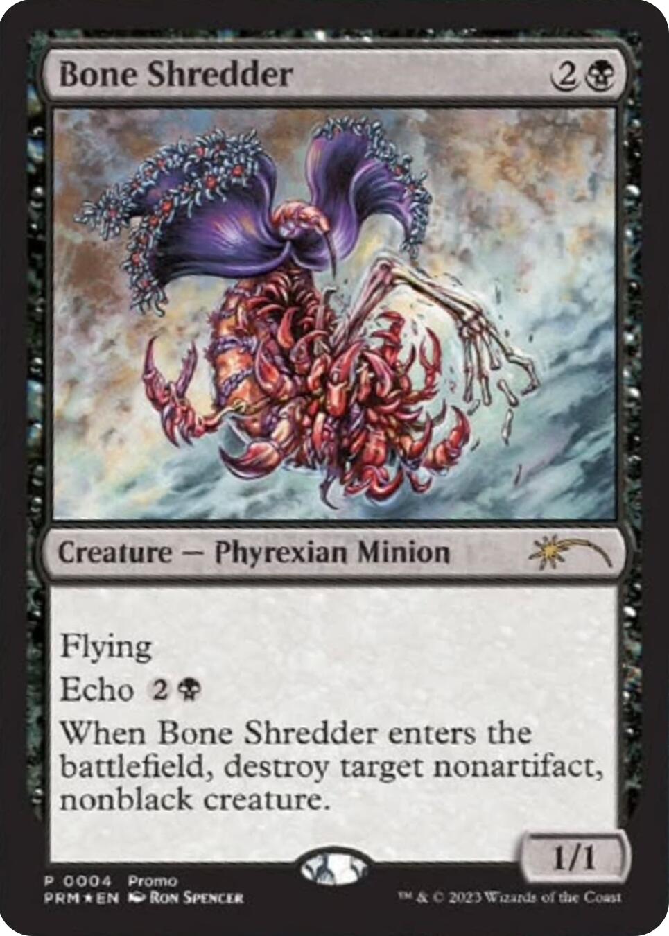 Bone Shredder (Graphic Novel Insert) [Media Promos] | Gate City Games LLC
