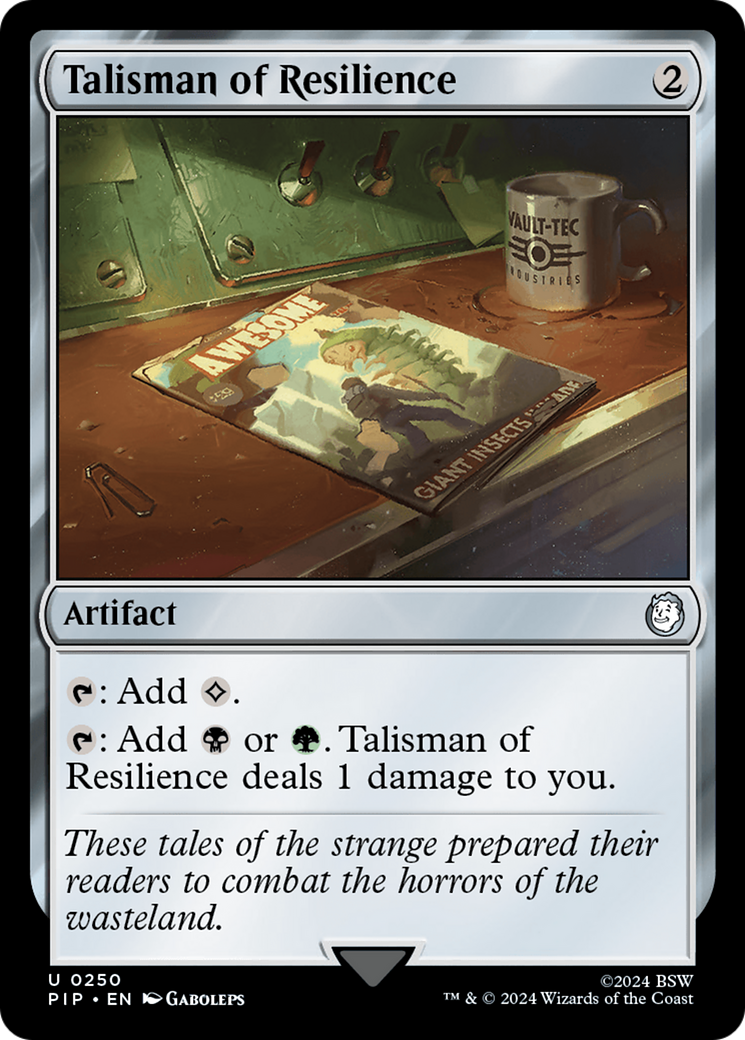 Talisman of Resilience [Fallout] | Gate City Games LLC