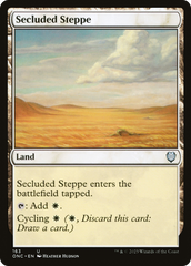 Secluded Steppe [Phyrexia: All Will Be One Commander] | Gate City Games LLC