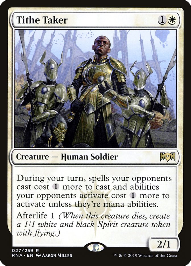 Tithe Taker [Ravnica Allegiance] | Gate City Games LLC