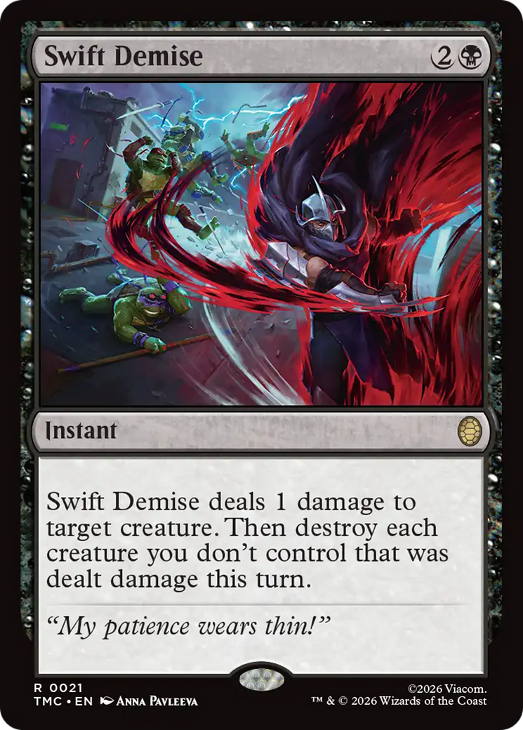 Swift Demise [Teenage Mutant Ninja Turtles Commander] | Gate City Games LLC