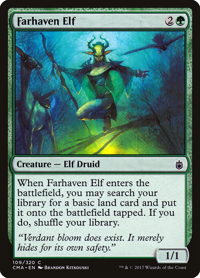 Farhaven Elf [Commander Anthology] | Gate City Games LLC