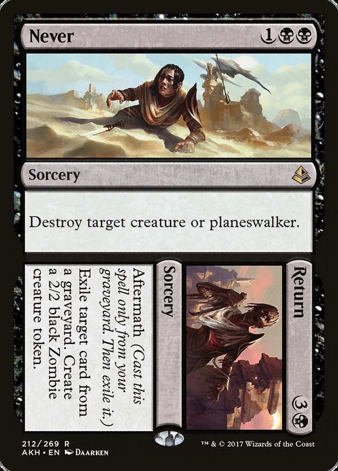 Never // Return [Amonkhet] | Gate City Games LLC