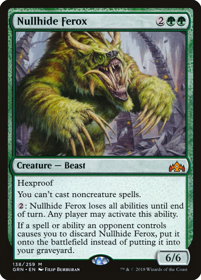 Nullhide Ferox [Guilds of Ravnica] | Gate City Games LLC