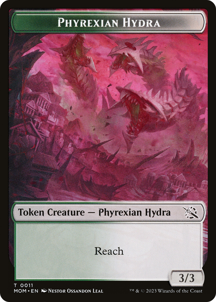 Phyrexian Myr // Phyrexian Hydra (11) Double-Sided Token [March of the Machine Tokens] | Gate City Games LLC