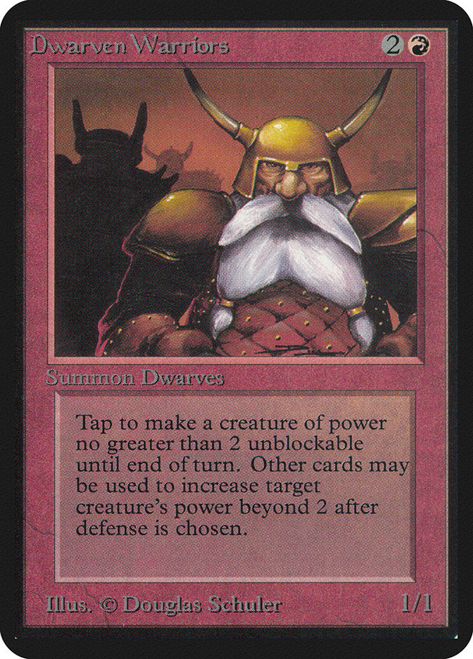 Dwarven Warriors [Alpha Edition] | Gate City Games LLC