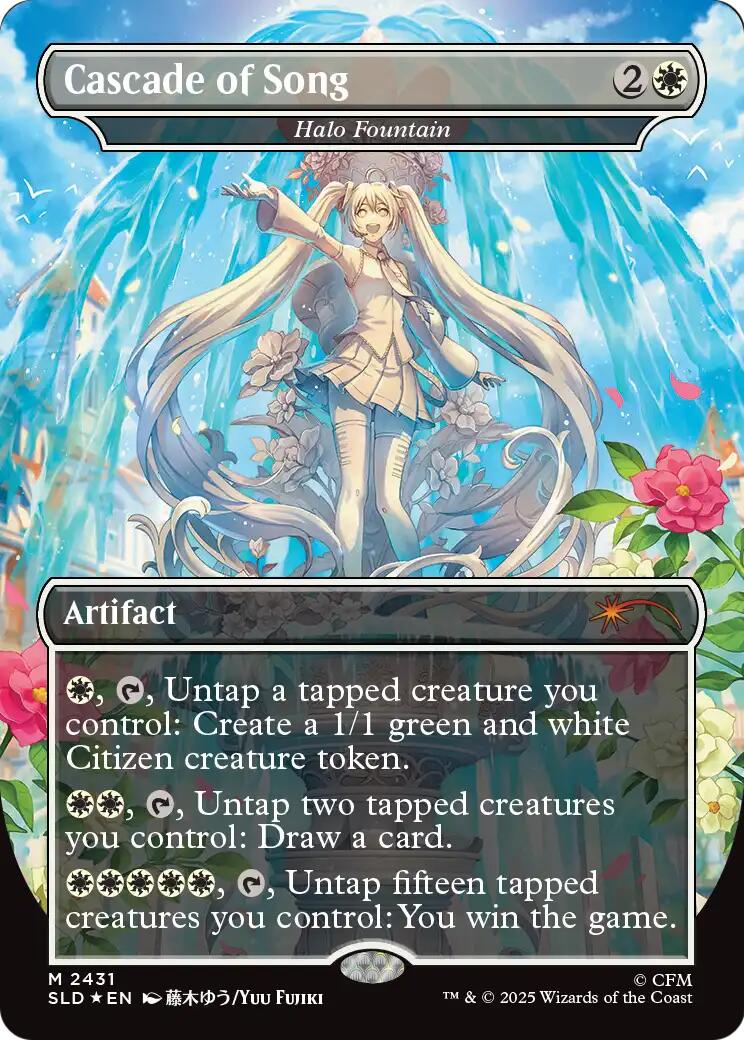 Cascade of Song - Halo Fountain [Secret Lair Drop Series] | Gate City Games LLC