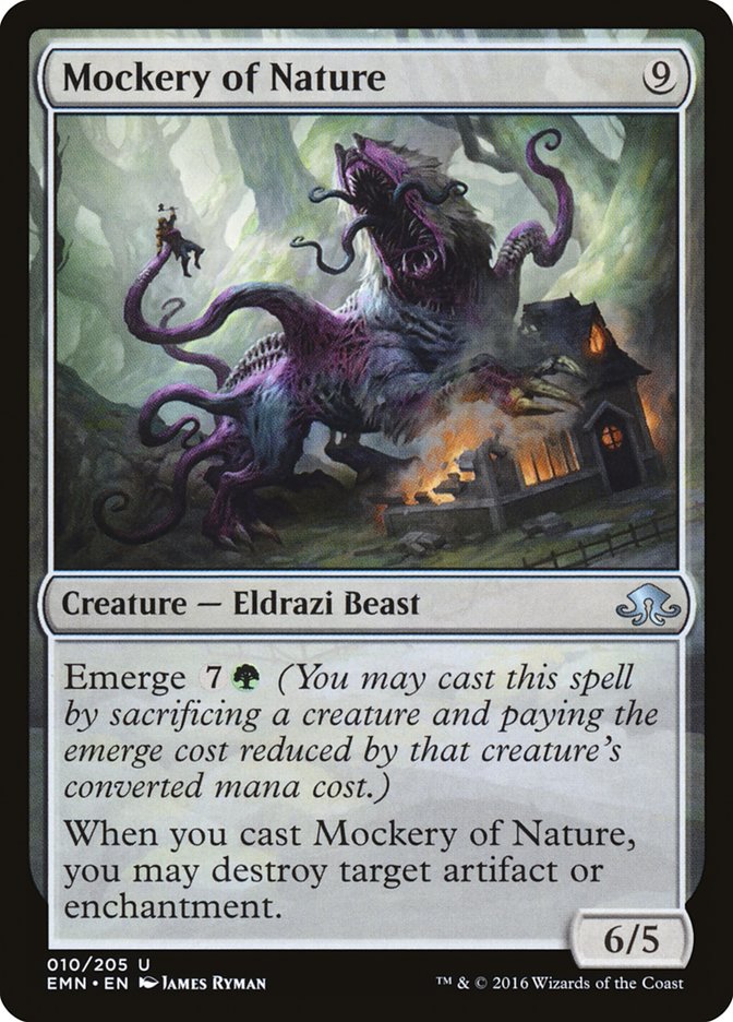 Mockery of Nature [Eldritch Moon] | Gate City Games LLC