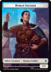 Human Soldier // Goblin Army (0004) Double-Sided Token [The Hobbit Tokens] | Gate City Games LLC
