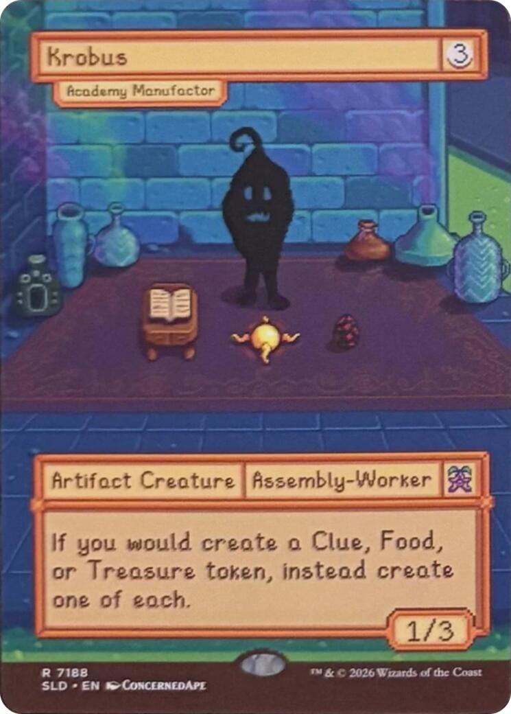 Krobus - Academy Manufactor [Secret Lair Drop Series] | Gate City Games LLC
