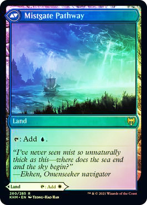 Hengegate Pathway // Mistgate Pathway [Kaldheim Prerelease Promos] | Gate City Games LLC
