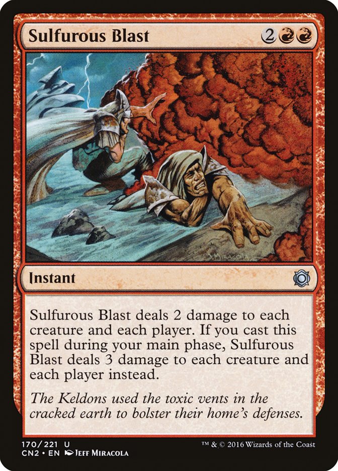 Sulfurous Blast [Conspiracy: Take the Crown] | Gate City Games LLC