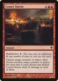 Comet Storm (Oversized) [Oversize Cards] | Gate City Games LLC