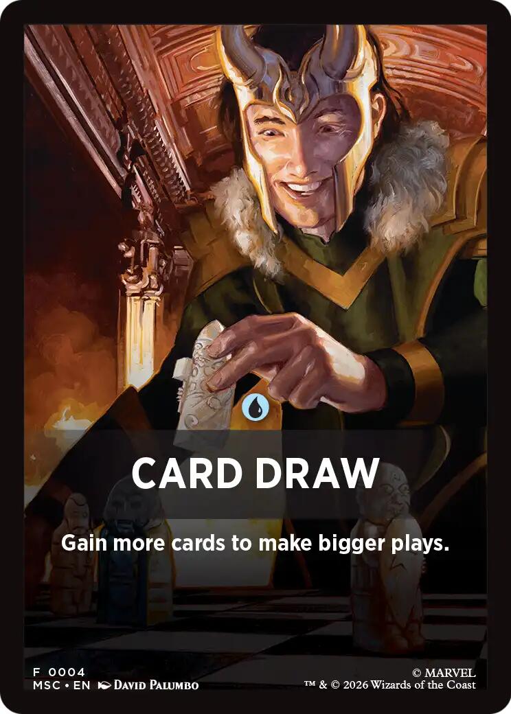 Card Draw Theme Card [Marvel Super Heroes Commander] | Gate City Games LLC