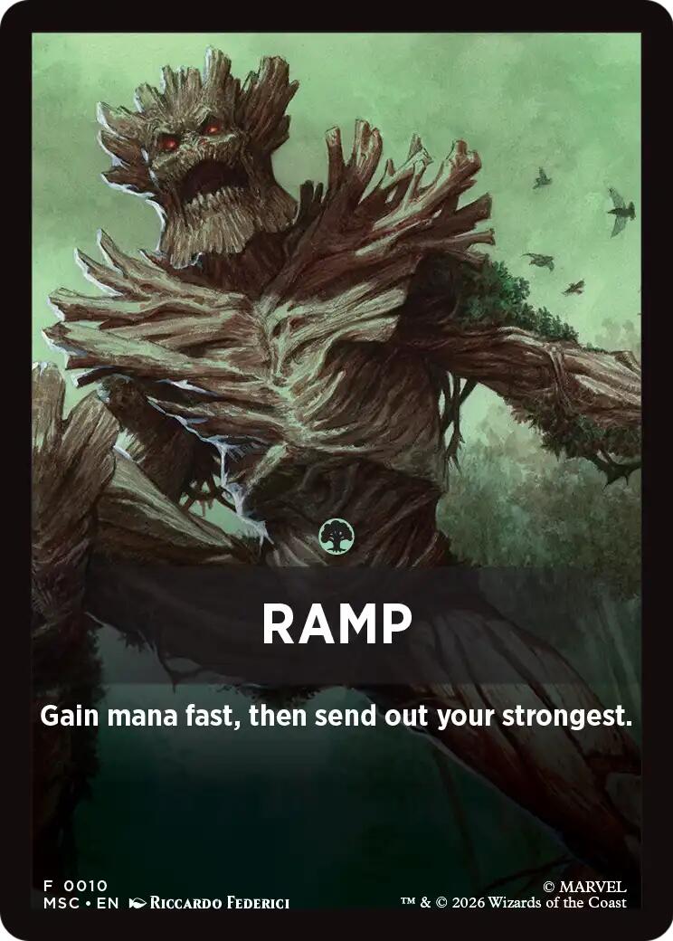 Ramp Theme Card [Marvel Super Heroes Commander] | Gate City Games LLC