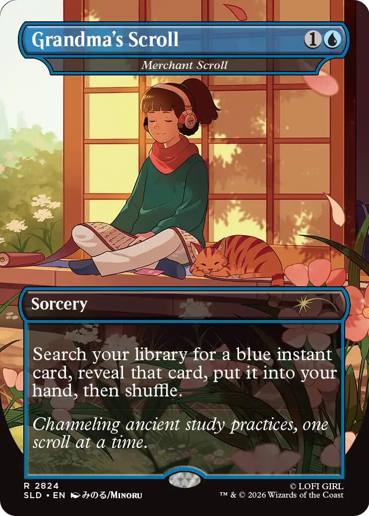 Grandma's Scroll - Merchant Scroll [Secret Lair Drop Series] | Gate City Games LLC
