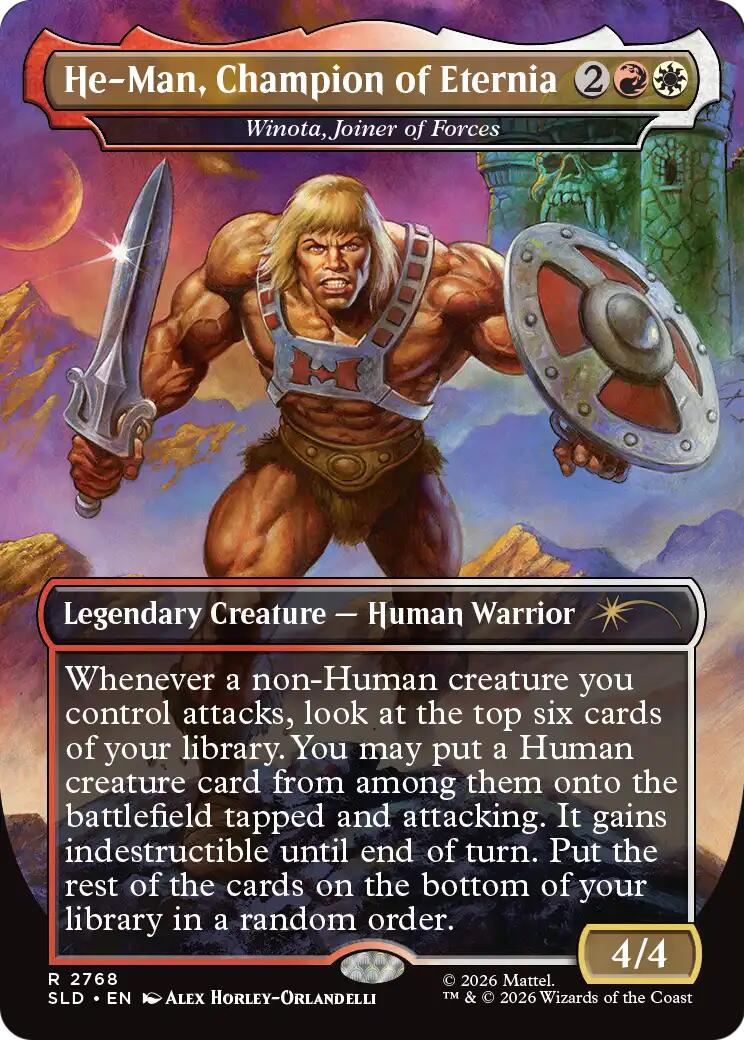 He-Man, Champion of Eternia - Winota, Joiner of Forces [Secret Lair Drop Series] | Gate City Games LLC