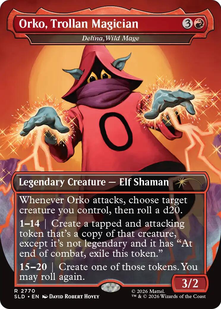 Orko, Trollan Magician - Delina, Wild Mage [Secret Lair Drop Series] | Gate City Games LLC