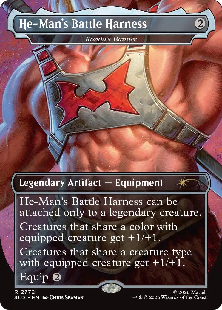 He-Man's Battle Harness - Konda's Banner [Secret Lair Drop Series] | Gate City Games LLC