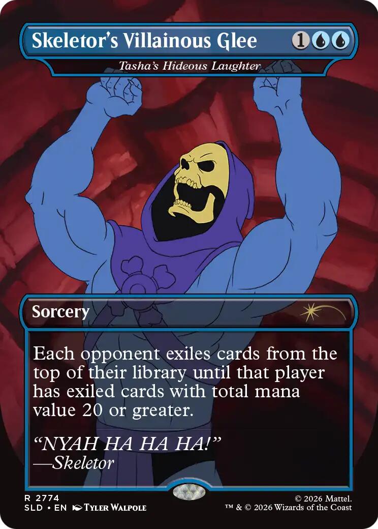Skeletor's Villainous Glee - Tasha's Hideous Laughter [Secret Lair Drop Series] | Gate City Games LLC