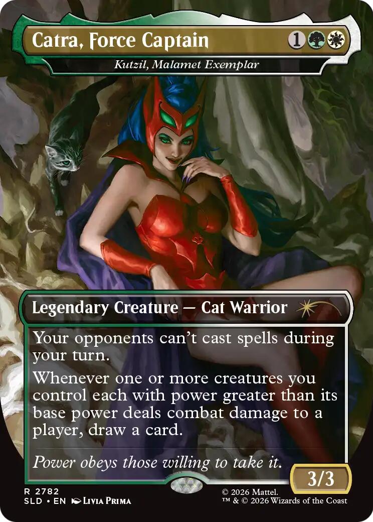Catra, Force Captain - Kutzil, Malamet Exemplar [Secret Lair Drop Series] | Gate City Games LLC
