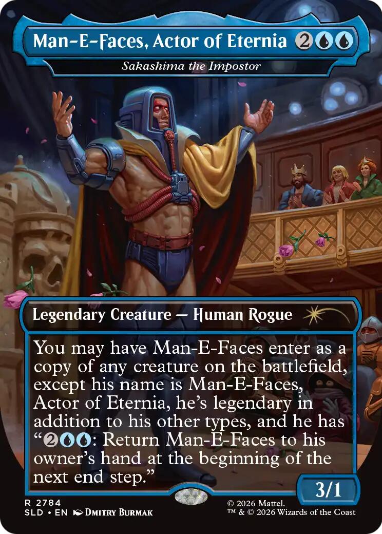 Man-E-Faces, Actor of Eternia - Sakashima the Impostor [Secret Lair Drop Series] | Gate City Games LLC